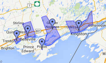 Local geographic targetting